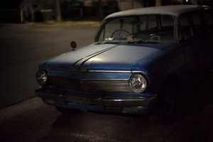 Untitled (blue car)