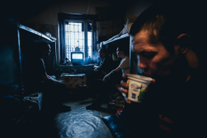 The remand ward #2414. Donetsk remand prison, Donbass, February 2011.