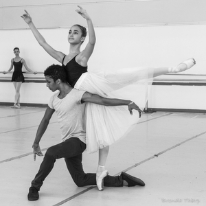 Ballet Practice, Havana.