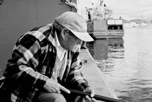 Old man, Ponta Delgada, Azores, Portugal, 2005