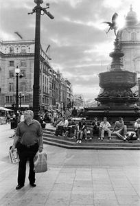 Piccadilly Circus, Central London