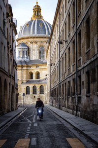 Le cycliste de l'académie