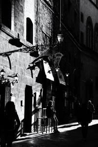 Abstract street photography - Volterra
