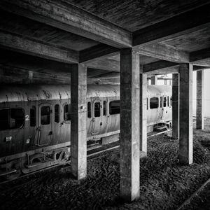 train in concrete