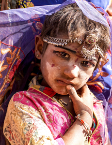 Gypsy girl, India