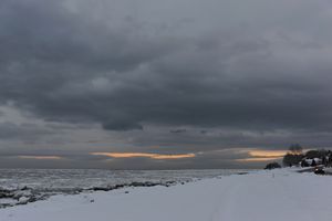 Quebec-Charlevoix-St-Irénée-Ciel et Route