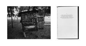 L: Khajuraho, M.P., 1996'/  R:  "Tonight, this savage rite" (Pritish Nandy, 1979), from "Notes from the Stone-Paved Path"  © 2003, Lewis Koch