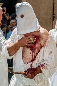 "Battenti" Guardia Sanframondi Italy The seven-year rites of penance August 27, 2017