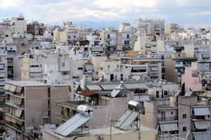 Skyline of Pireas