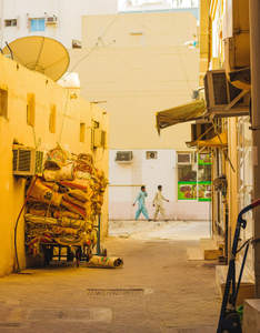 Deira backstreets dubai uae