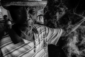 A bar at Jamary village.