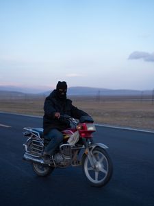 Ride in Bayanbulak