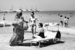 Woman at work
