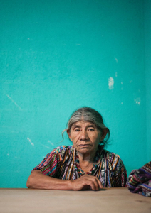 Sabina Bocel lives with her husband who can not see well. At home her husband sleeps on wooden boards on the floor and Sabina sleeps on a cot in the kitchen. Their child drinks a lot and not work. Sabina takes half of her food to her husband who can not make it to lunch.