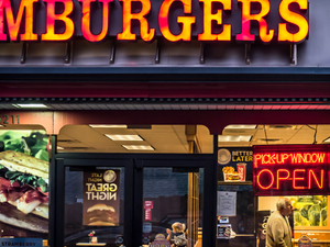 Untitled from the series FAST FOOD