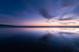 Blue hour on the french west coast
