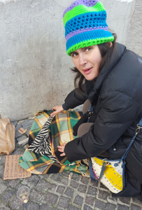 Homeless woman, 26 years old, 2016
