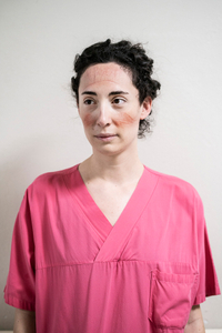 Michelle Bozzi, anesthesiologist doctor, - San Salvatore Covid Hospital