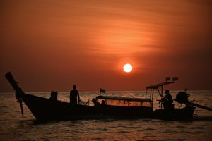 Tourist hunter boat