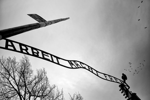 "Arbeit macht frei", Auschwitz, Poland