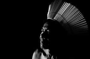 tête de Kayapo