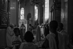 The Ethiopian Orthodox Tewahedo Church of Jerusalem.
