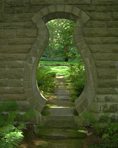 Through the Open Door	 Seal Harbor Maine, USA