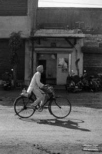 Sikh man cyclist  | Phagwara, Punjab.