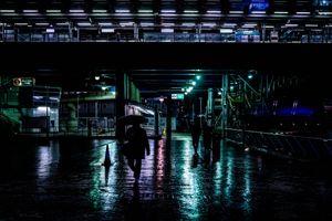 Canary Wharf after dark 5