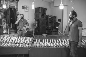 Half Masks, Farmer's Market, Sakarya, 16.6.2020