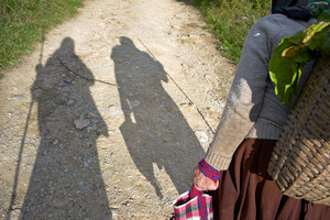 Walking Home from the Fields