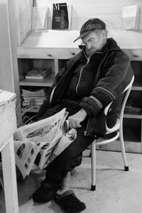"Reading, a precocious vice: as a boy I picked up the greasy newspapers I found on the streets, dried them and read them at night" (Gesualdo Bufalino)