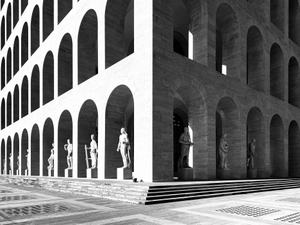 Colosseo Quadrato. Roma