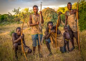 Hadzabe Hunters