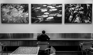 Hospital cafeteria, Seattle