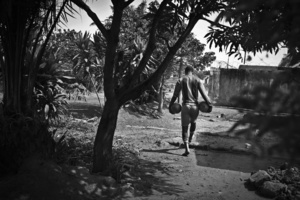 Walking to the pitch