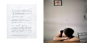 "I wish he knew how to treat me the way he writes. I hope he is learning from his time (in prison)."