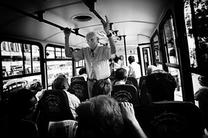 Public transport in Caracas. Agoust 2010