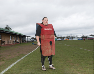 Freyja Wilkinson, Topsham Ladies Rugby team training session