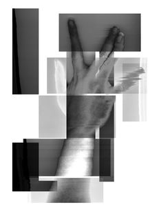 Hand Scans Untitled Experiment 4