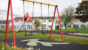 Empty playgrounds