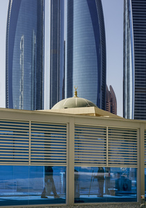Abu Dhabi architecture.