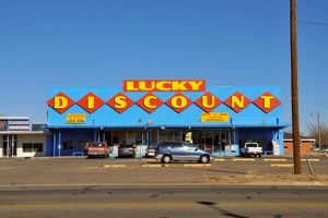 "Lucky Discount", Amarillo, Texas, 2008