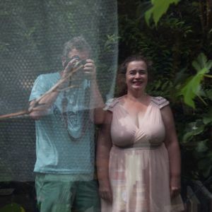 Double portrait with self