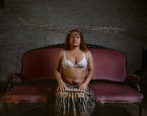 Gaby, from the series Virgenes de la Puerta, 52"x42", 2014