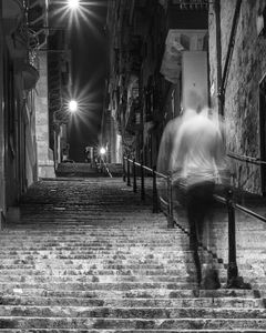 Take the stairs at night