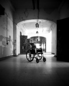 Though the pinhole