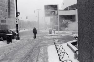 Alone on Bay Street