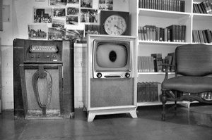 Television, museum, Cherokee (IA) Mental Health Institute.