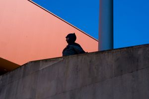 Batman is watching. Gijón. 2016
